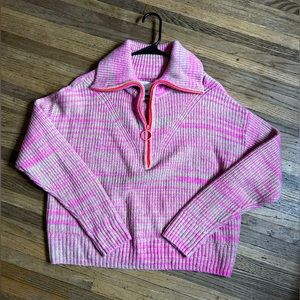 Aerie half zip long sleeve top